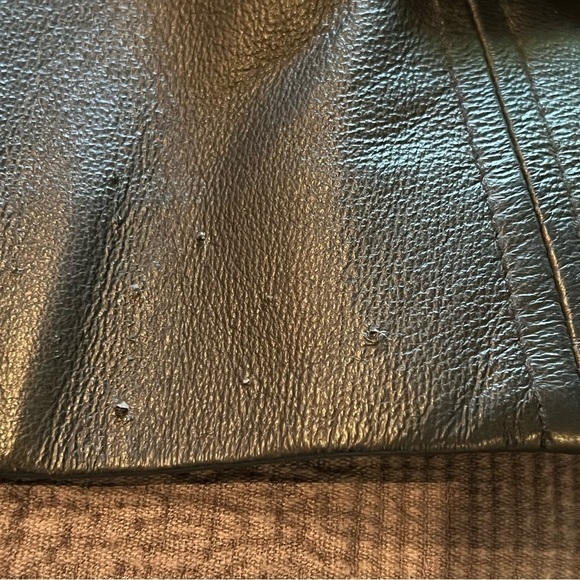 LADIES Worthington Leather Jacket - Picture 4 of 8